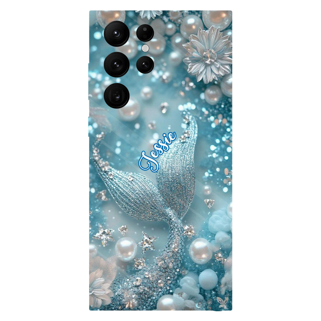 Petite plage salée - Coque de téléphone personnalisée pour amoureux de la mer avec impression intégrale