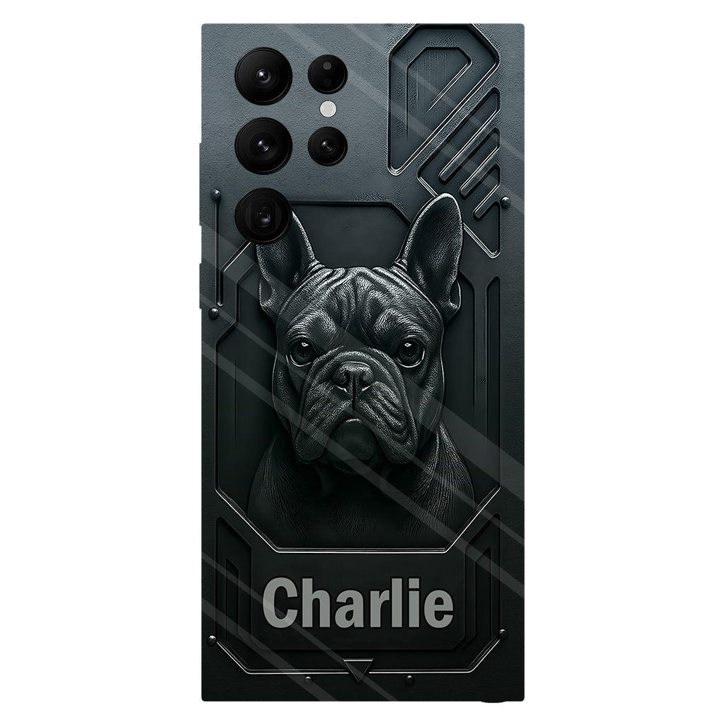 Beste Hundemama/Hundepapa – Personalisierte Handyhülle mit Hundemotiv