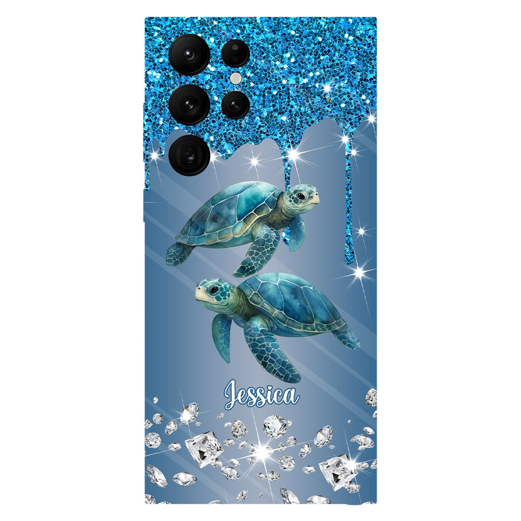 Beautiful Dolphins/ Turtles/ Whale... Gift For Sea Lover - Personalized Sea Lover Full Print Phone Case