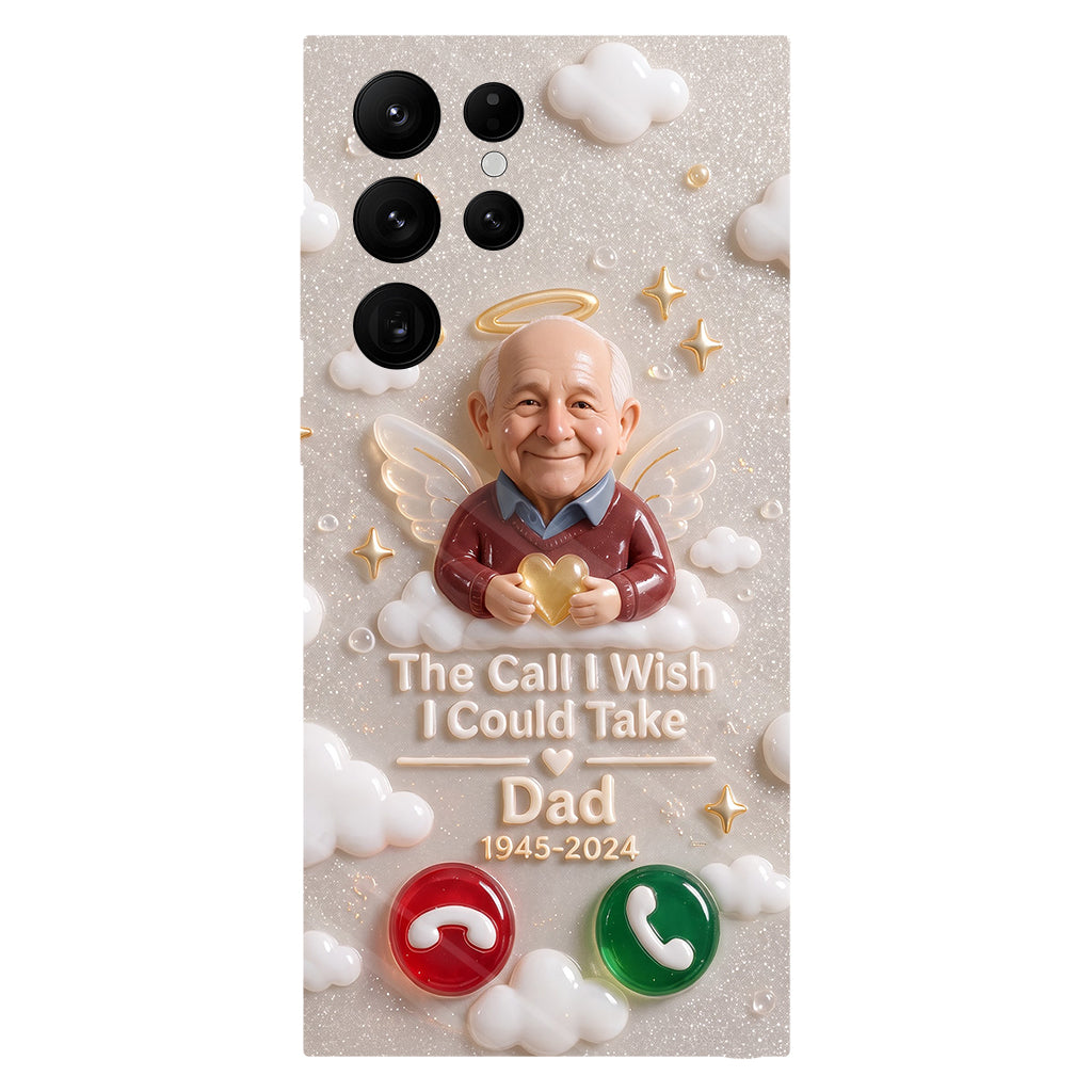 The Call I Wish I Could Take - Personalized Memorial Clear Phone Case