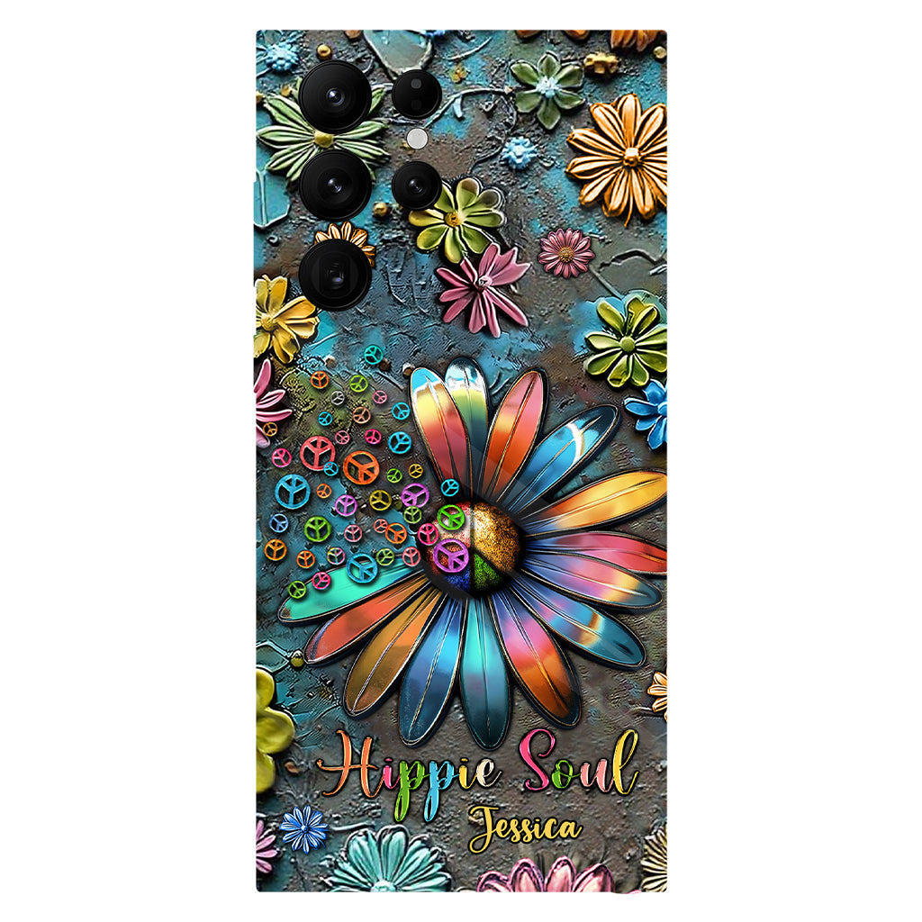 Hippie Soul – Personalisierte Handyhülle mit Hippie-Vollbilddruck
