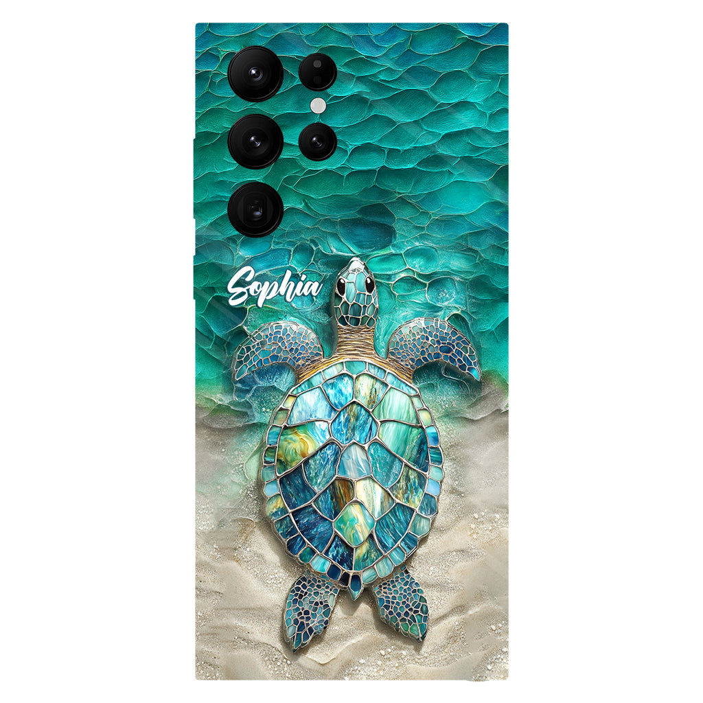 Sea Turtle Lovers - Personalized Turtle Full Print Phone Case