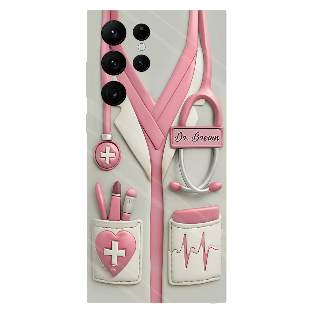 Celebrate Everyday Heroes With Medical Professional Gifts - Personalized Nurse Full Print Phone Case