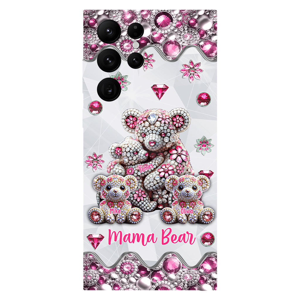 Mama Bear Gift For Mom, Grandma,.. - Personalized Mother Full Print Phone Case