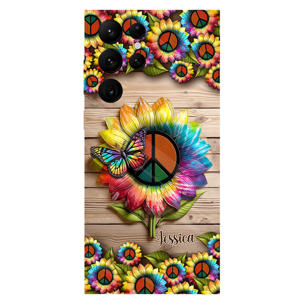 Hippie Soul – Personalisierte Handyhülle mit Hippie-Vollbilddruck
