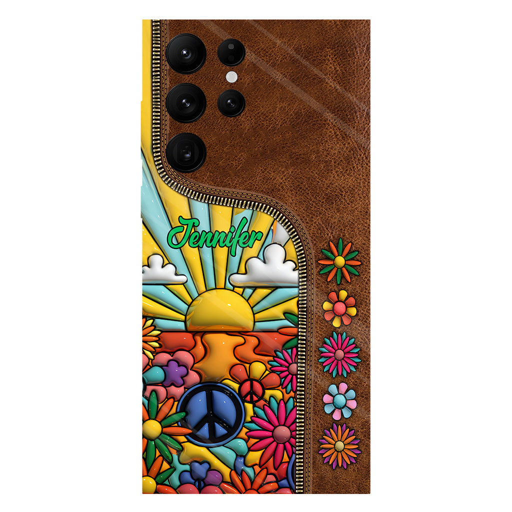 Coque de téléphone personnalisée Hippie Soul - Motif hippie intégral