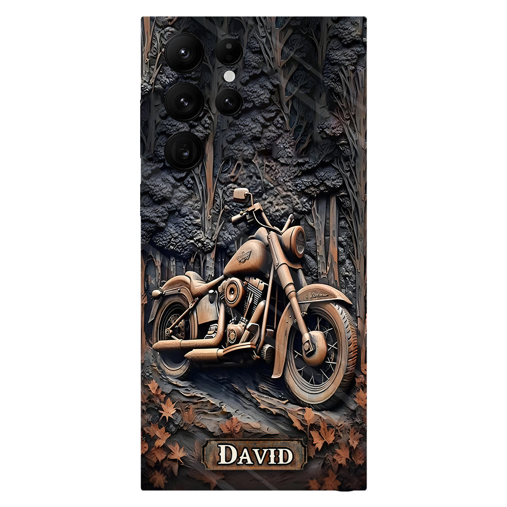 Il est temps de rouler - Coque de téléphone personnalisée pour motard avec impression intégrale