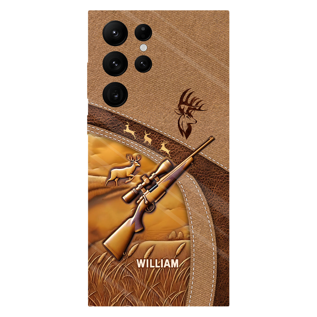 Passionné de chasse - Coque de téléphone personnalisée avec motif intégral sur le thème de la chasse