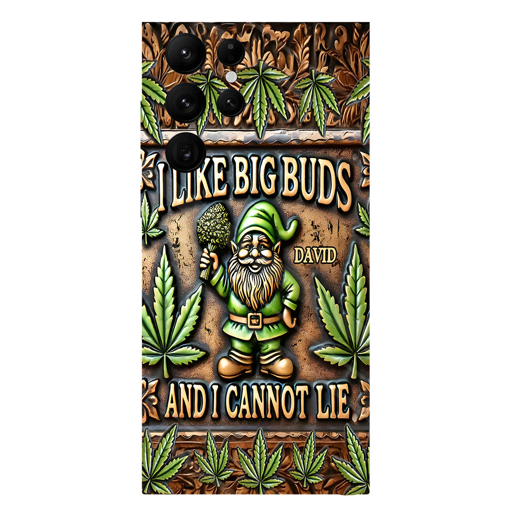 J'aime les grosses têtes - Coque de téléphone personnalisée avec impression intégrale sur le thème du cannabis
