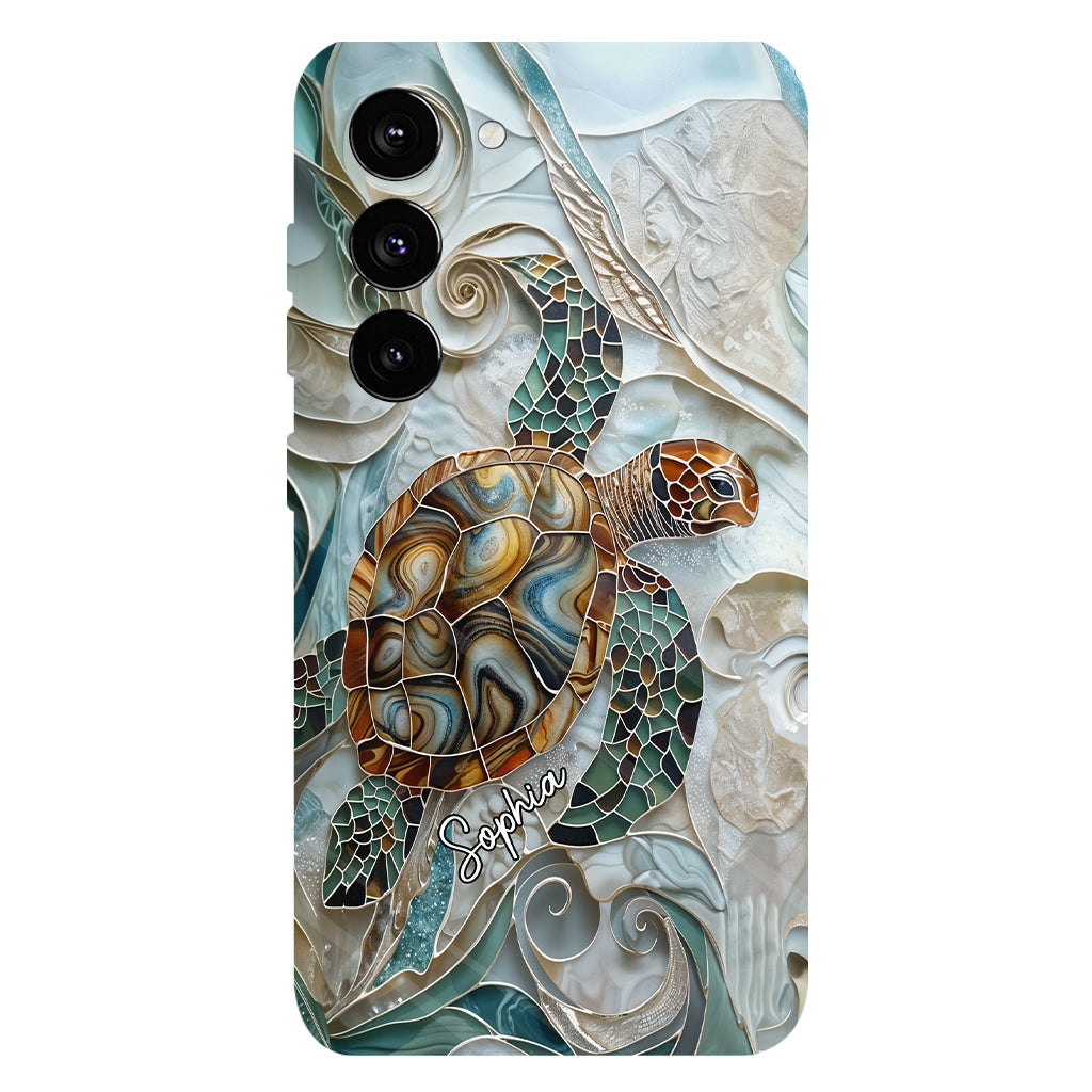 Love Turtles - Personalized Turtle Full Print Phone Case