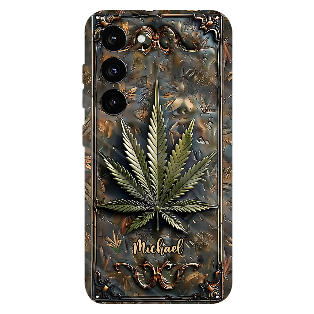 High Life – Personalisierte Handyhülle mit Weed-Motiv