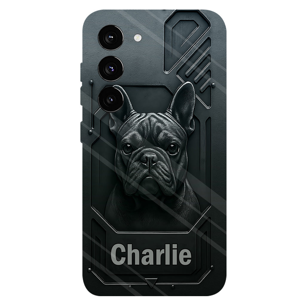 Beste Hundemama/Hundepapa – Personalisierte Handyhülle mit Hundemotiv