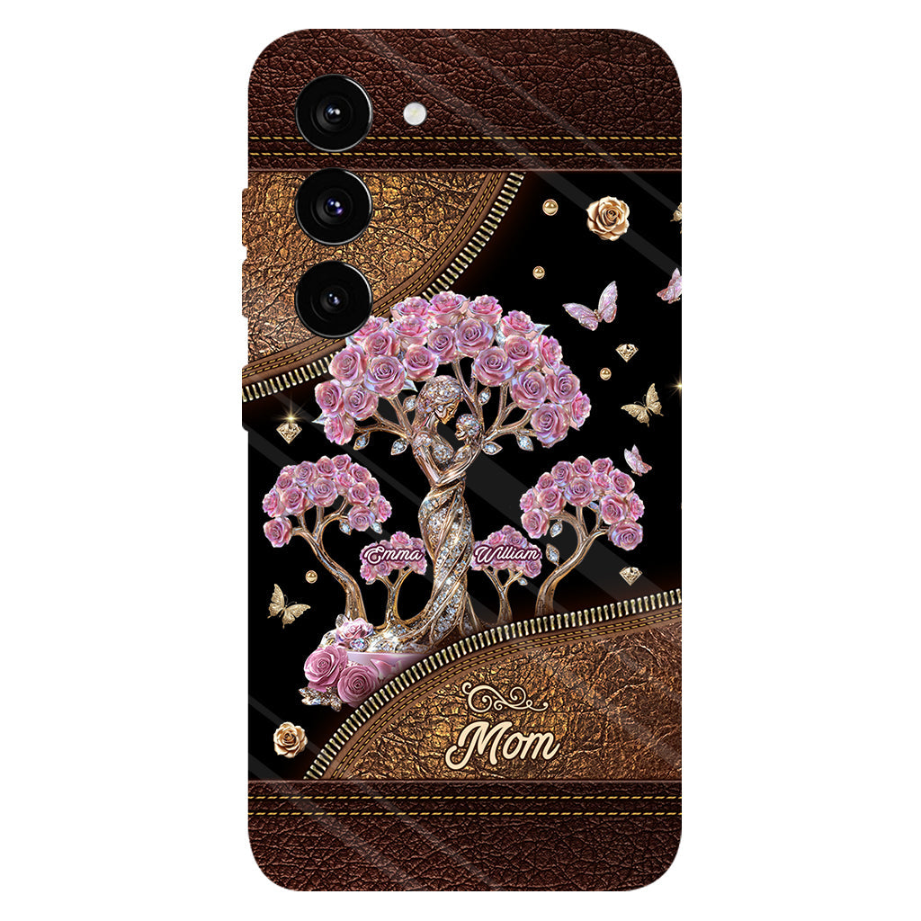 The Love Between Mother And Her Kids - Personalized Mother Full Print Phone Case