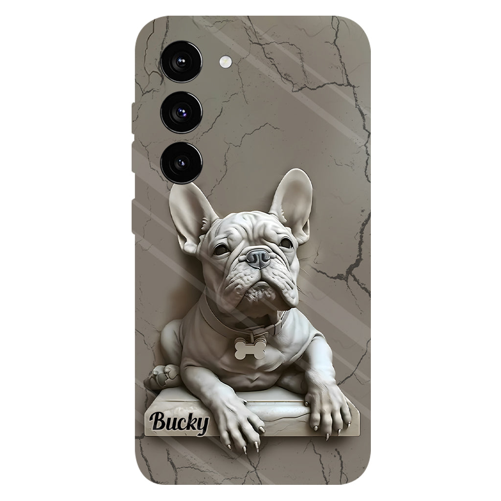 Coque de téléphone personnalisée avec motif bouledogue français - Bouledogue français
