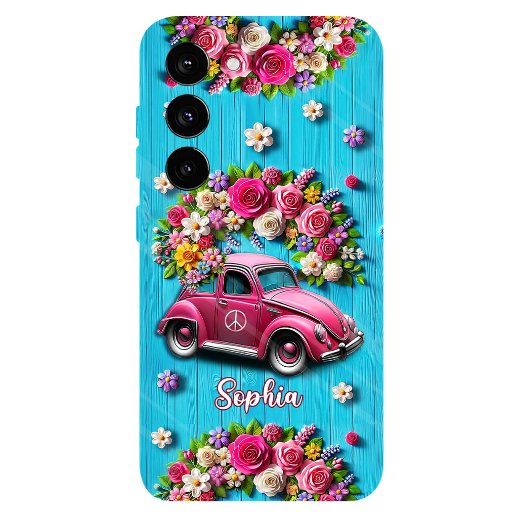 Hippie Soul – Personalisierte Handyhülle mit Hippie-Vollbilddruck