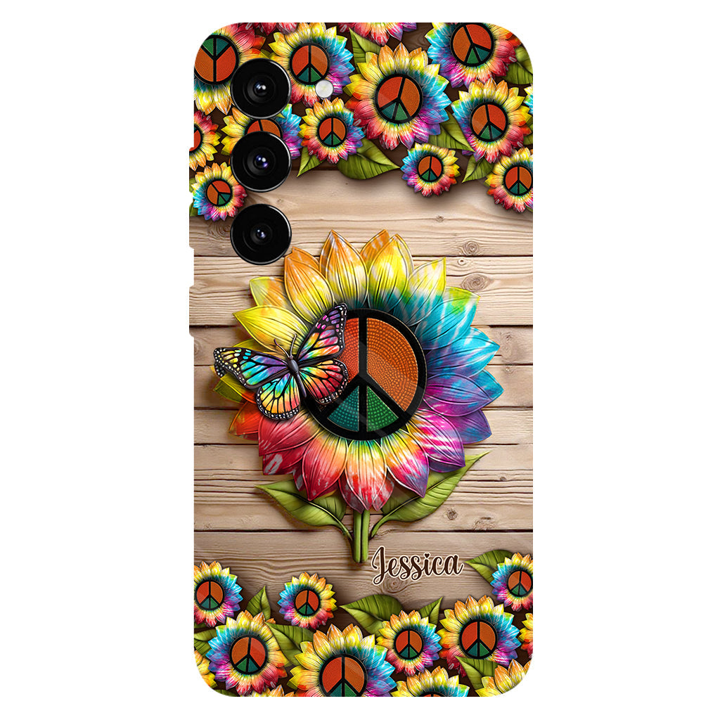 Hippie Soul – Personalisierte Handyhülle mit Hippie-Vollbilddruck