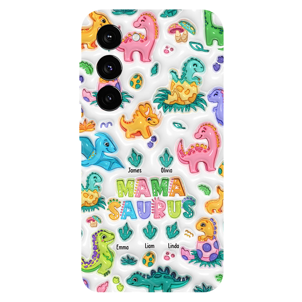 Mamasaurus - Personalized Mother Full Print Phone Case