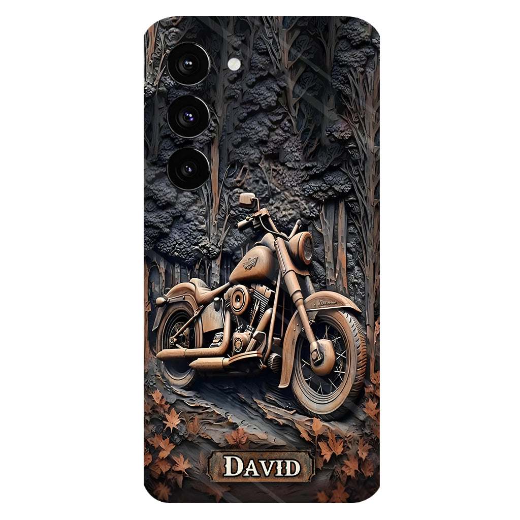 Il est temps de rouler - Coque de téléphone personnalisée pour motard avec impression intégrale