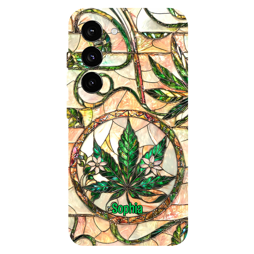 High Times - Coque de téléphone personnalisée avec impression intégrale sur le thème du cannabis