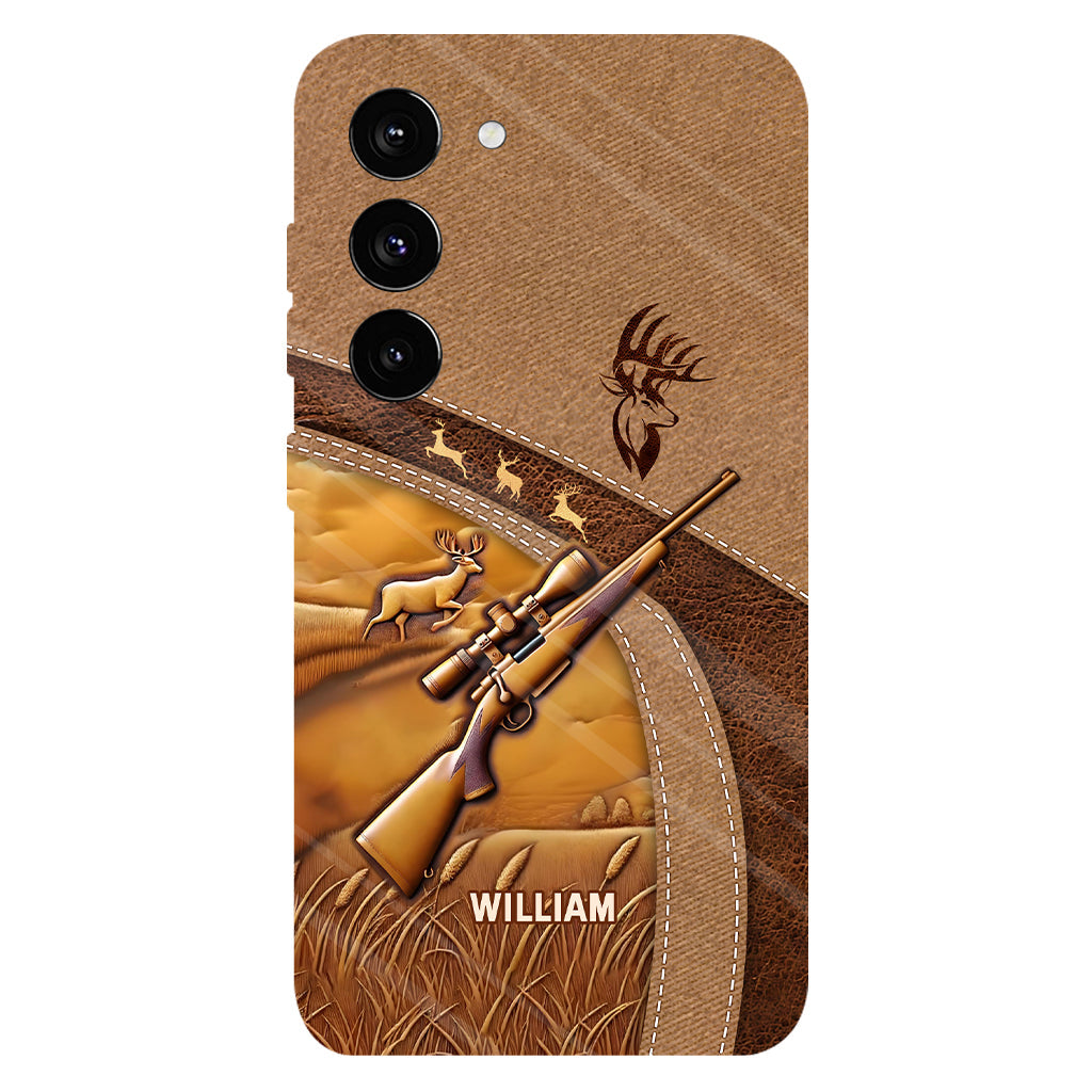 Passionné de chasse - Coque de téléphone personnalisée avec motif intégral sur le thème de la chasse