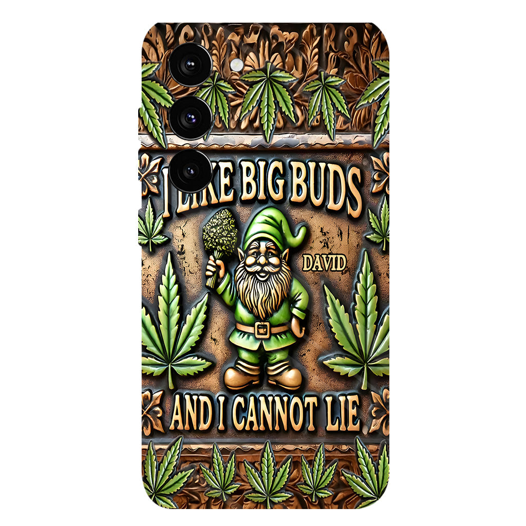 J'aime les grosses têtes - Coque de téléphone personnalisée avec impression intégrale sur le thème du cannabis