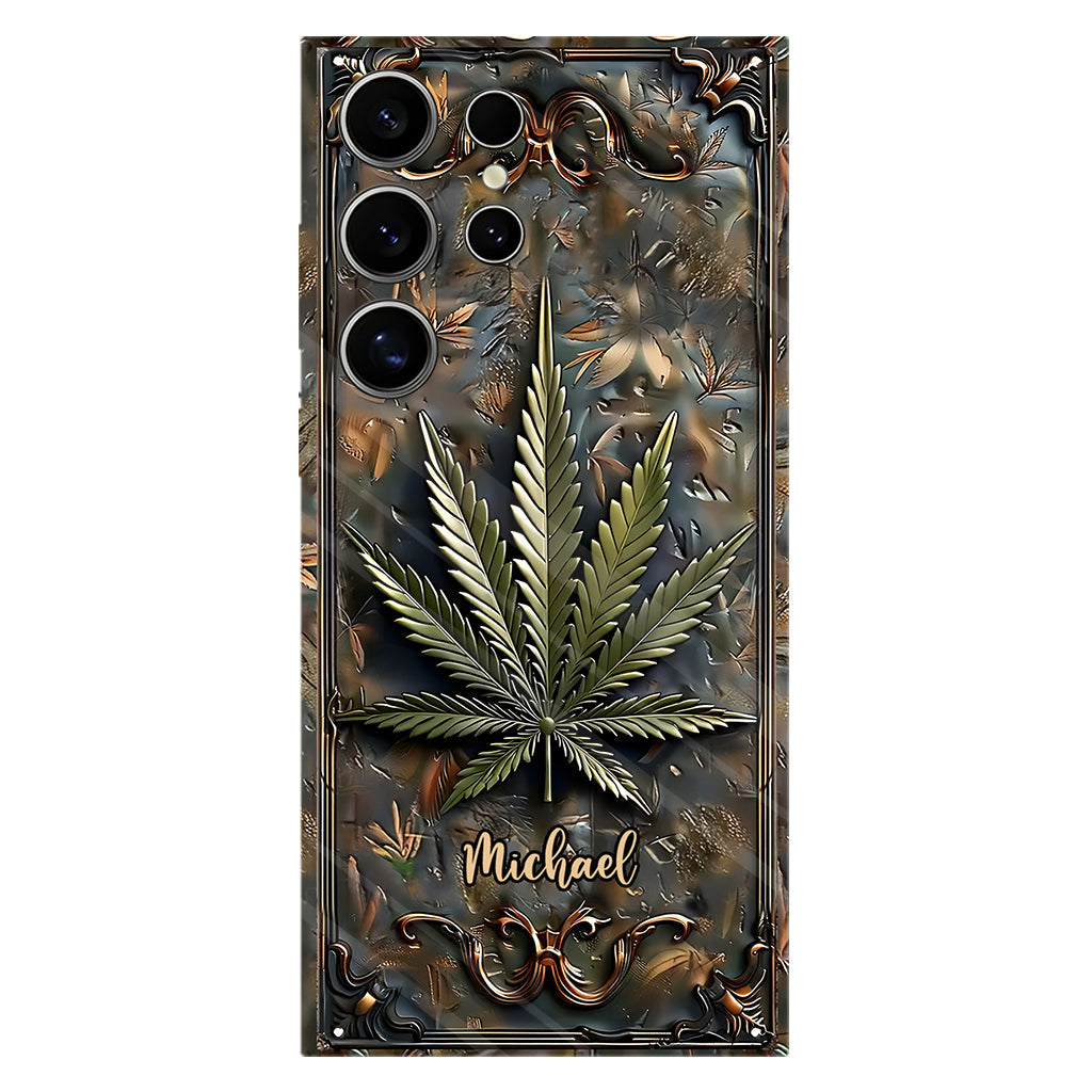 High Life – Personalisierte Handyhülle mit Weed-Motiv