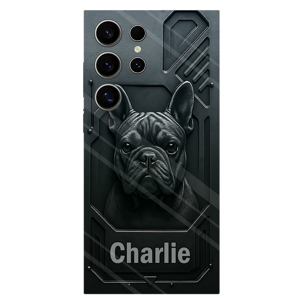 Beste Hundemama/Hundepapa – Personalisierte Handyhülle mit Hundemotiv