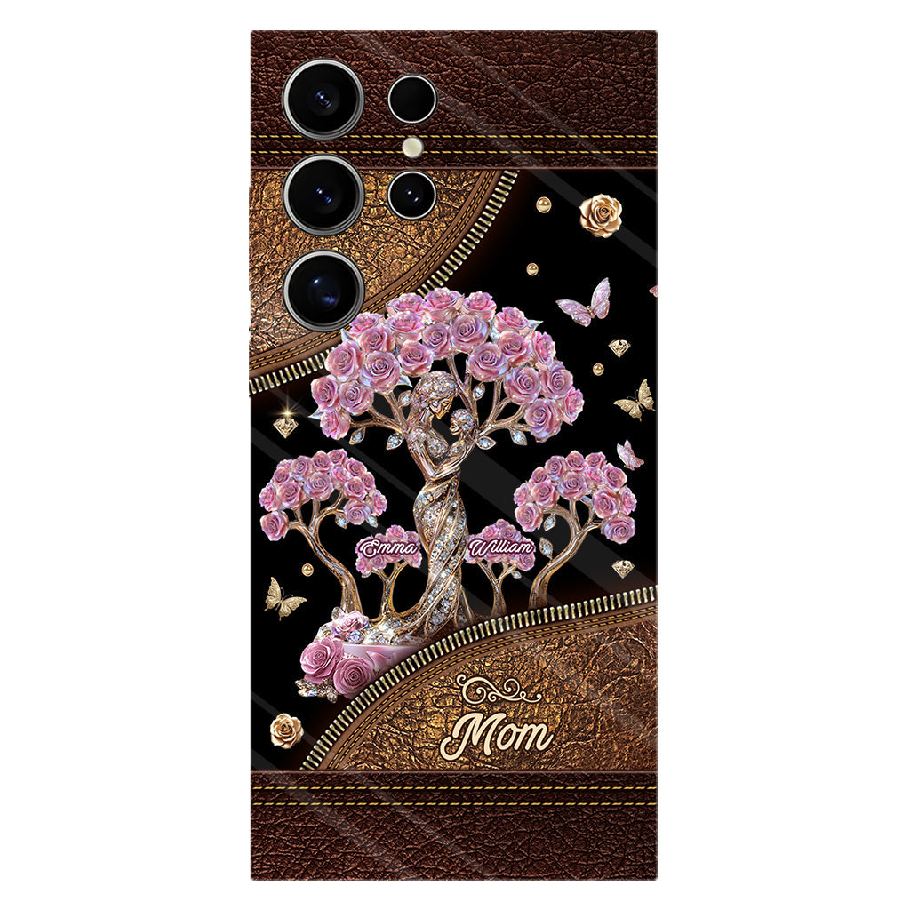 The Love Between Mother And Her Kids - Personalized Mother Full Print Phone Case