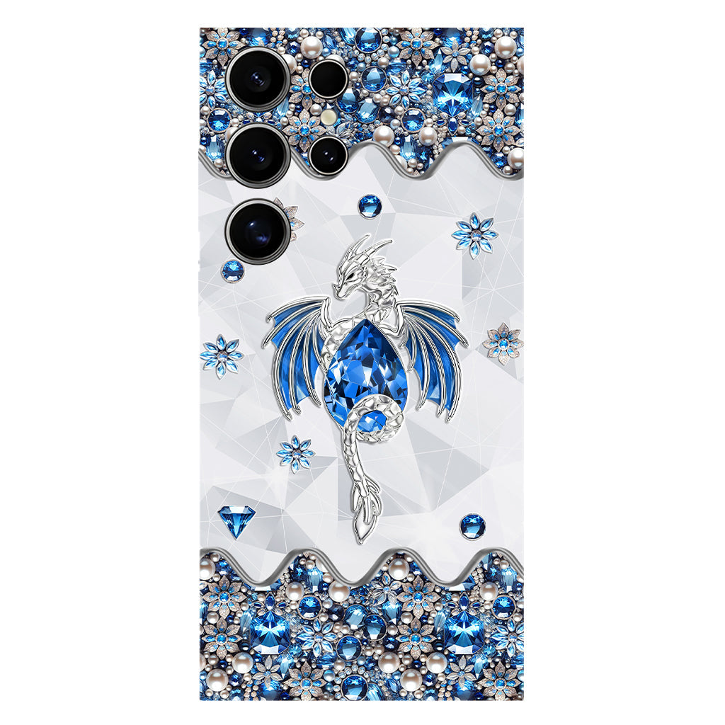 Liebe Drachen – Personalisierte Handyhülle mit Drachenmotiv