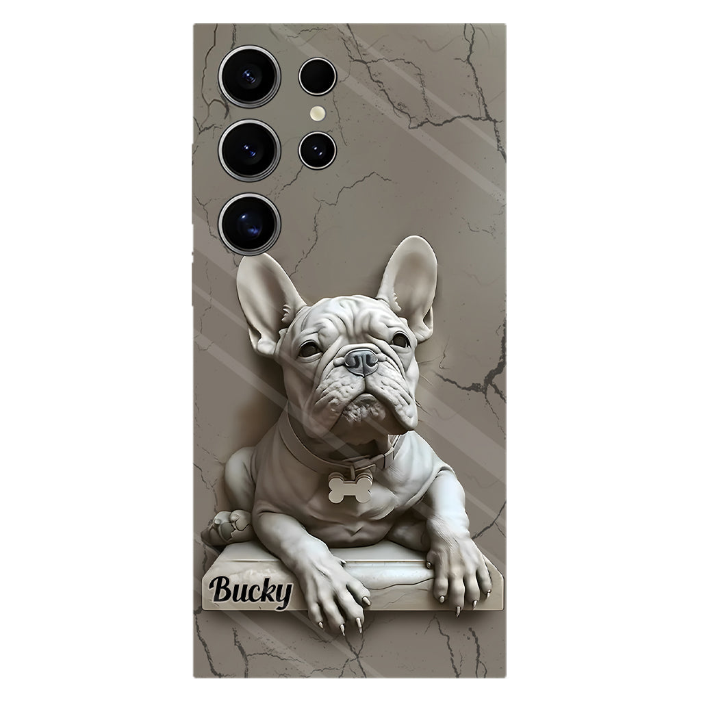 Coque de téléphone personnalisée avec motif bouledogue français - Bouledogue français
