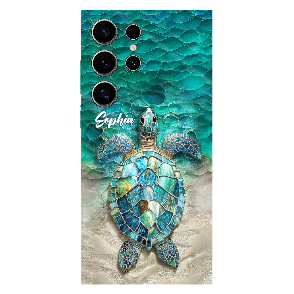 Sea Turtle Lovers - Personalized Turtle Full Print Phone Case