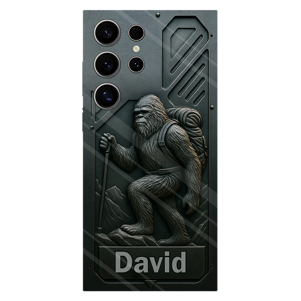 Sasquatch - Coque de téléphone personnalisée avec motif intégral de randonnée