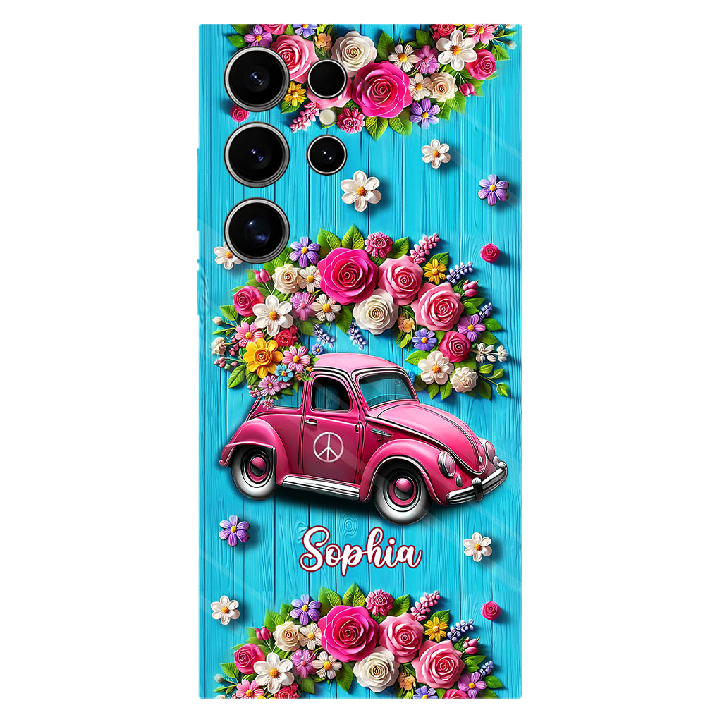 Hippie Soul – Personalisierte Handyhülle mit Hippie-Vollbilddruck