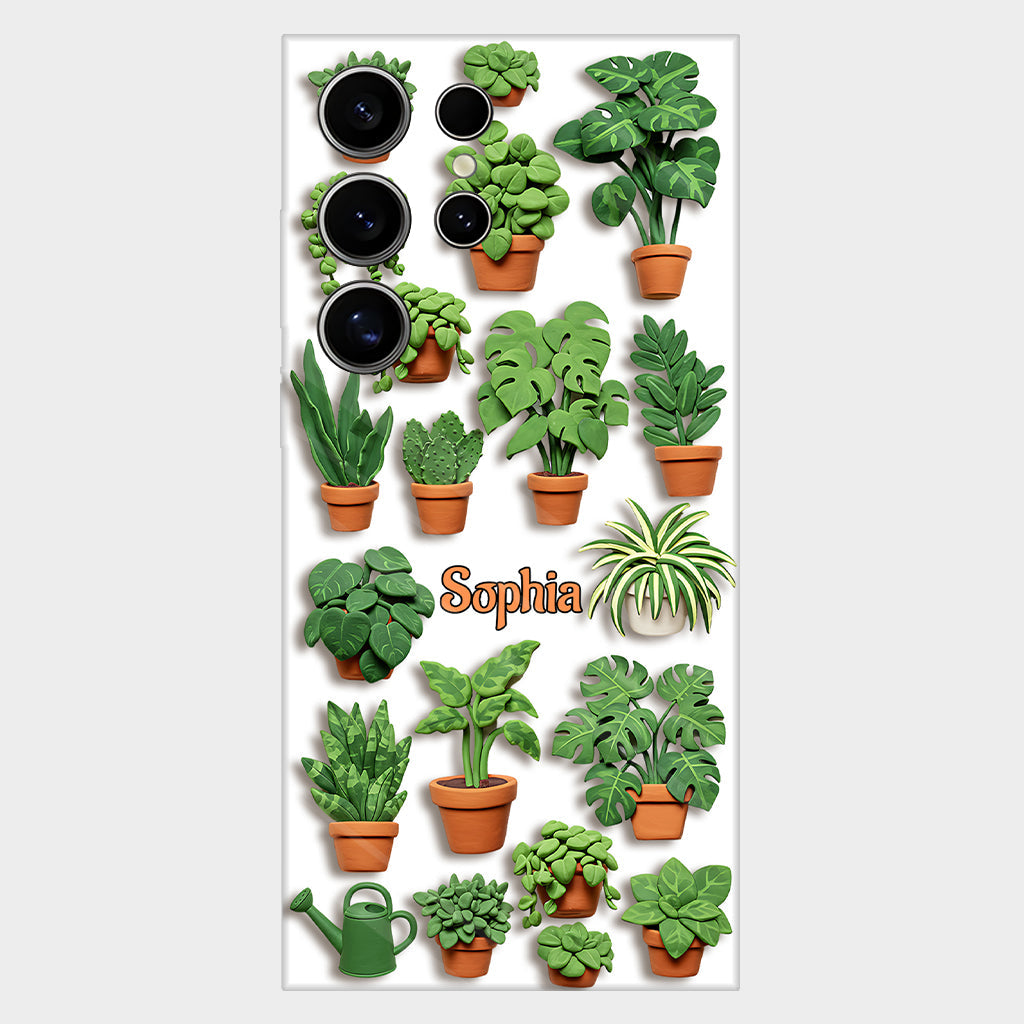 J'ai vraiment besoin de toutes ces plantes - Coque de téléphone personnalisée avec impression intégrale sur le thème du jardinage