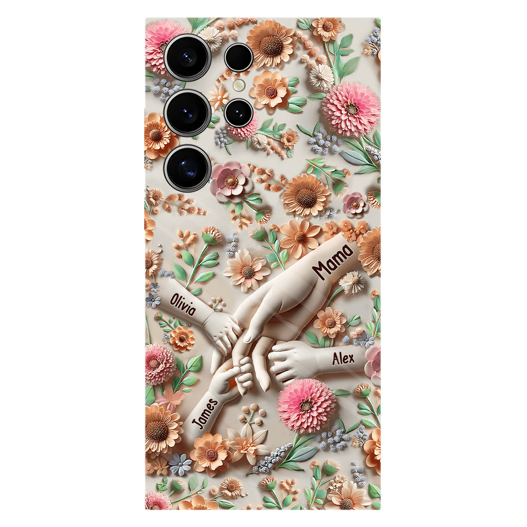 Hold Our Hands - Personalized Mother Full Print Phone Case