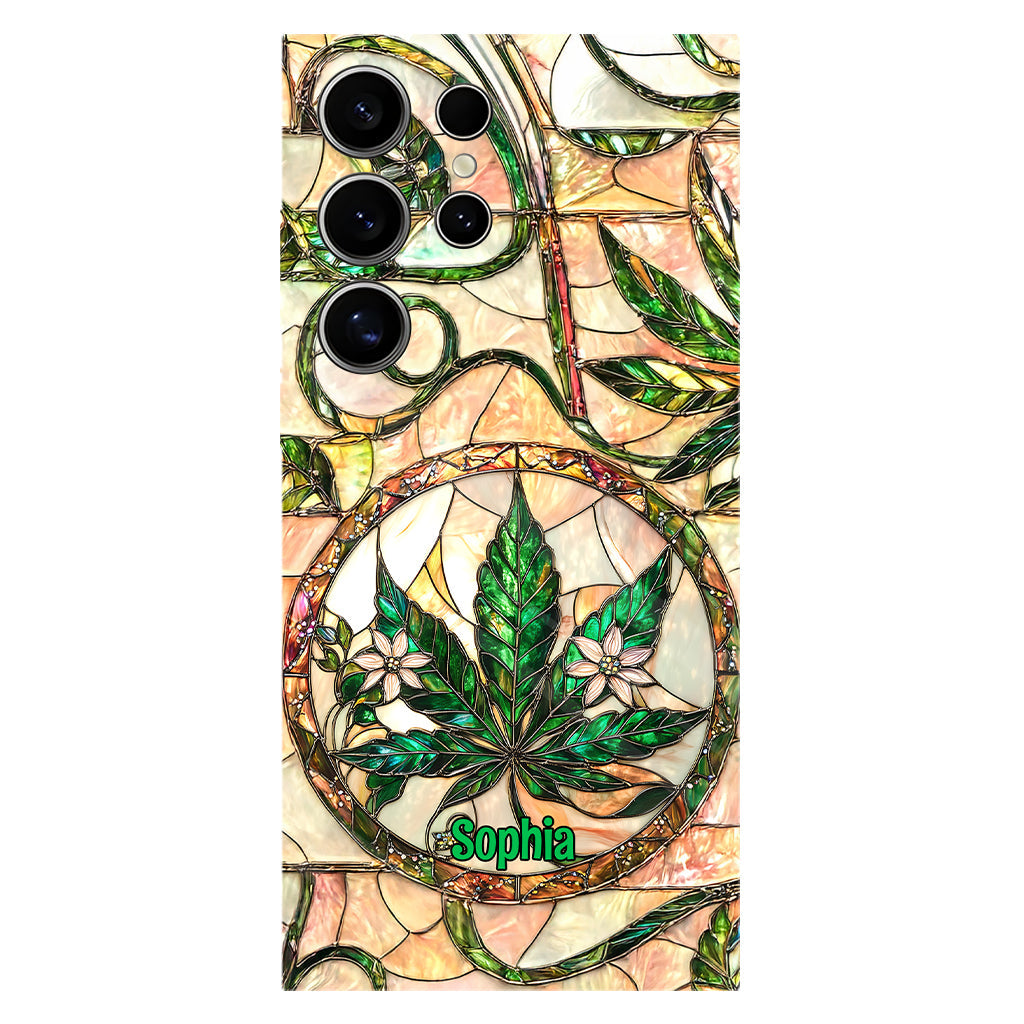 High Times - Coque de téléphone personnalisée avec impression intégrale sur le thème du cannabis