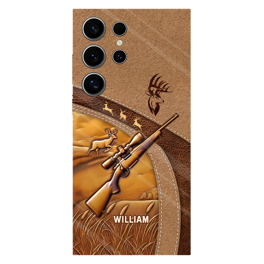 Passionné de chasse - Coque de téléphone personnalisée avec motif intégral sur le thème de la chasse