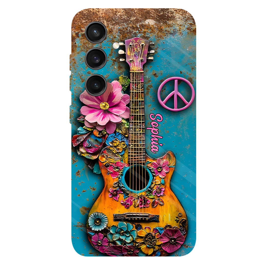Coque de téléphone personnalisée Hippie Soul - Motif hippie intégral