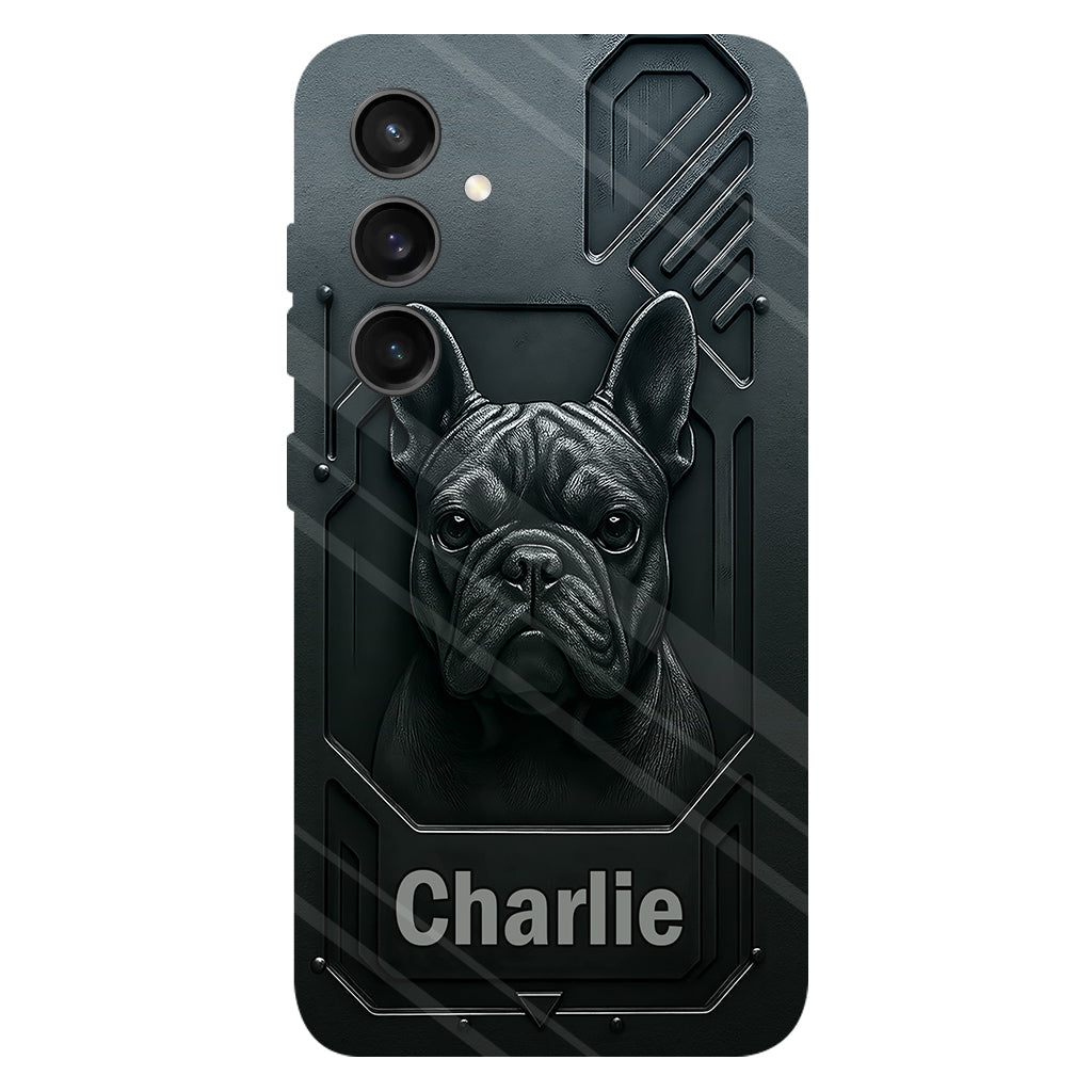 Beste Hundemama/Hundepapa – Personalisierte Handyhülle mit Hundemotiv