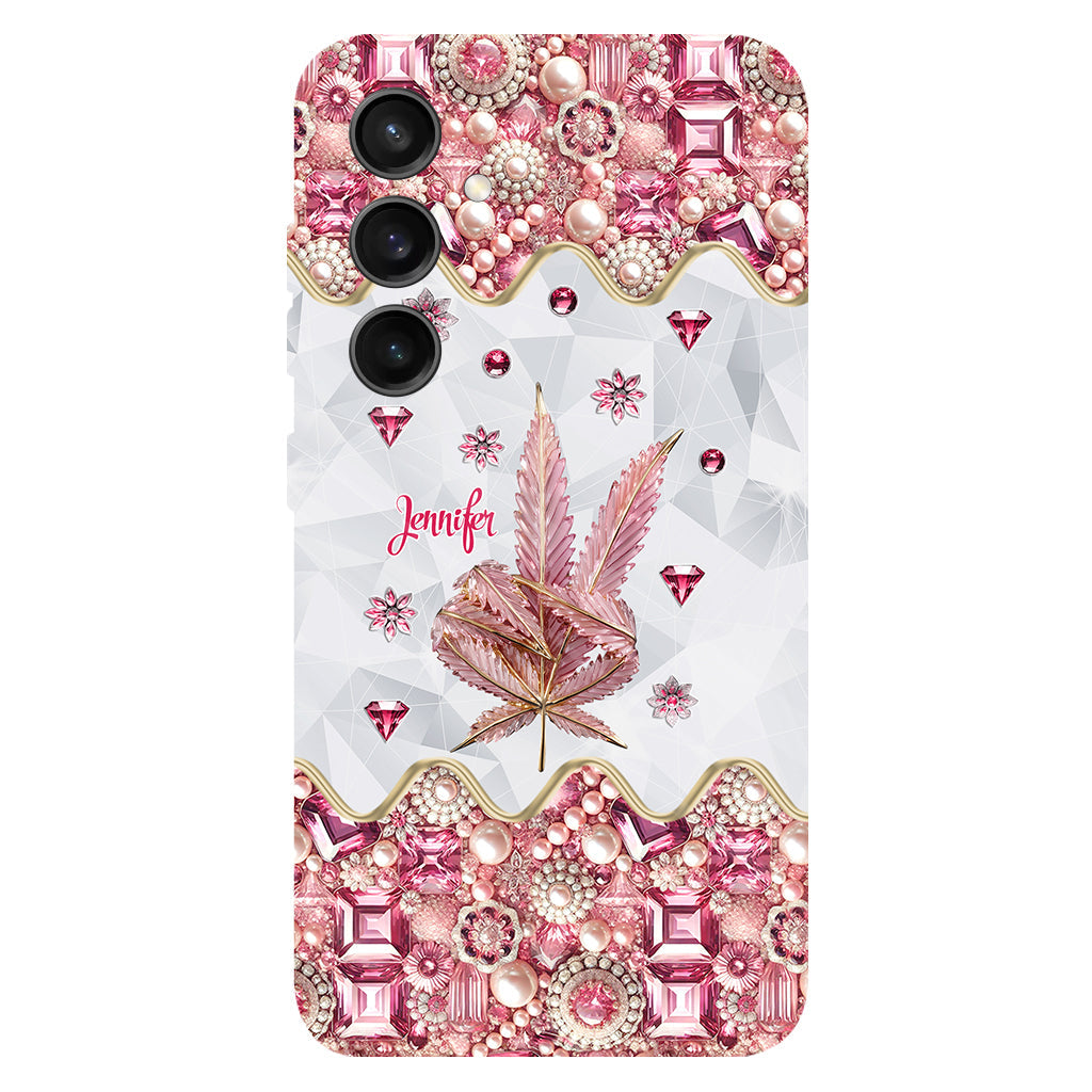Il y a toujours du cannabis quelque part - Coque de téléphone et support de téléphone personnalisés avec impression intégrale -