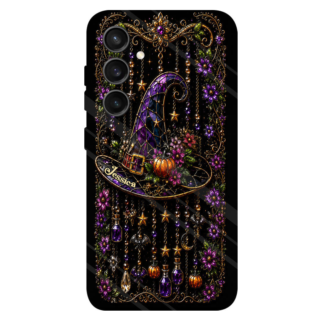 Die Hexe - Personalisierte Hexe Vollfarb Handyhülle