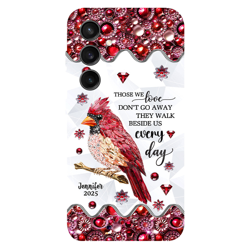 Those We Love Don't Go Away - Personalized Memorial Full Print Phone Case