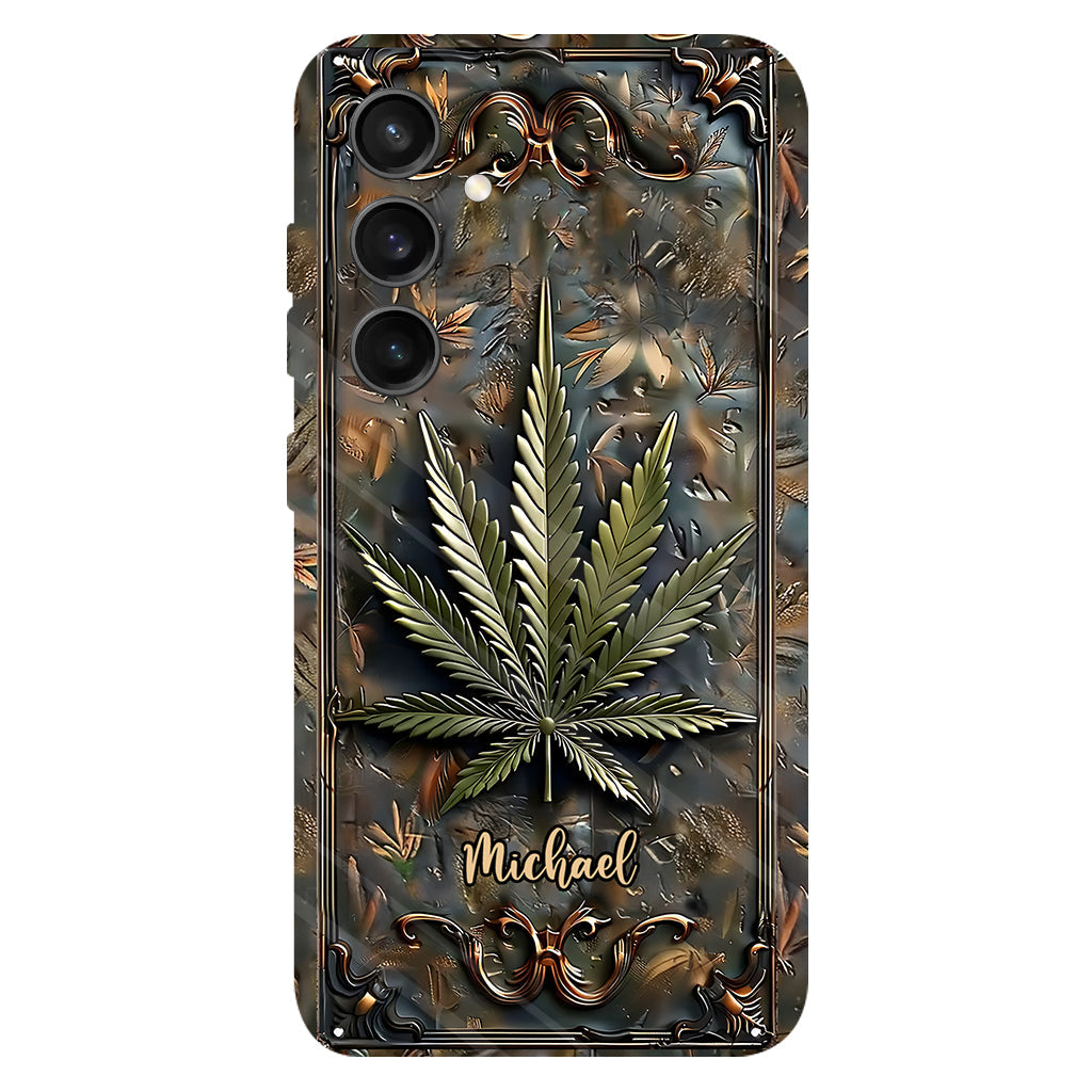 High Life – Personalisierte Handyhülle mit Weed-Motiv