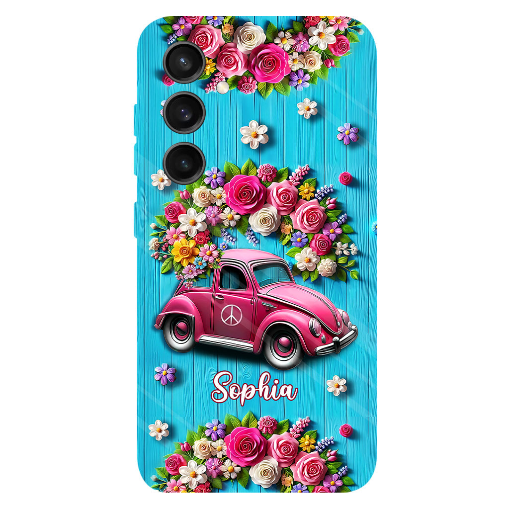 Hippie Soul – Personalisierte Handyhülle mit Hippie-Vollbilddruck