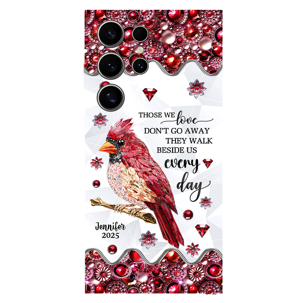 Those We Love Don't Go Away - Personalized Memorial Full Print Phone Case