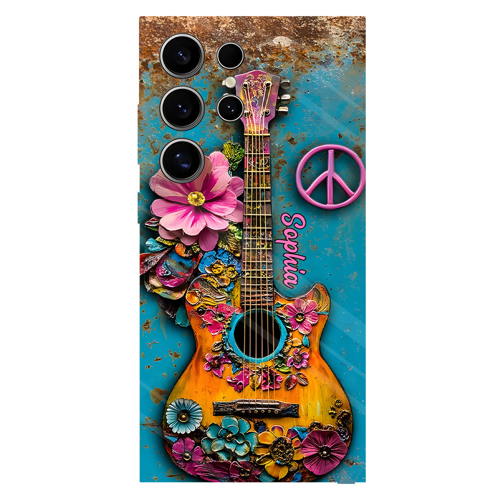 Coque de téléphone personnalisée Hippie Soul - Motif hippie intégral