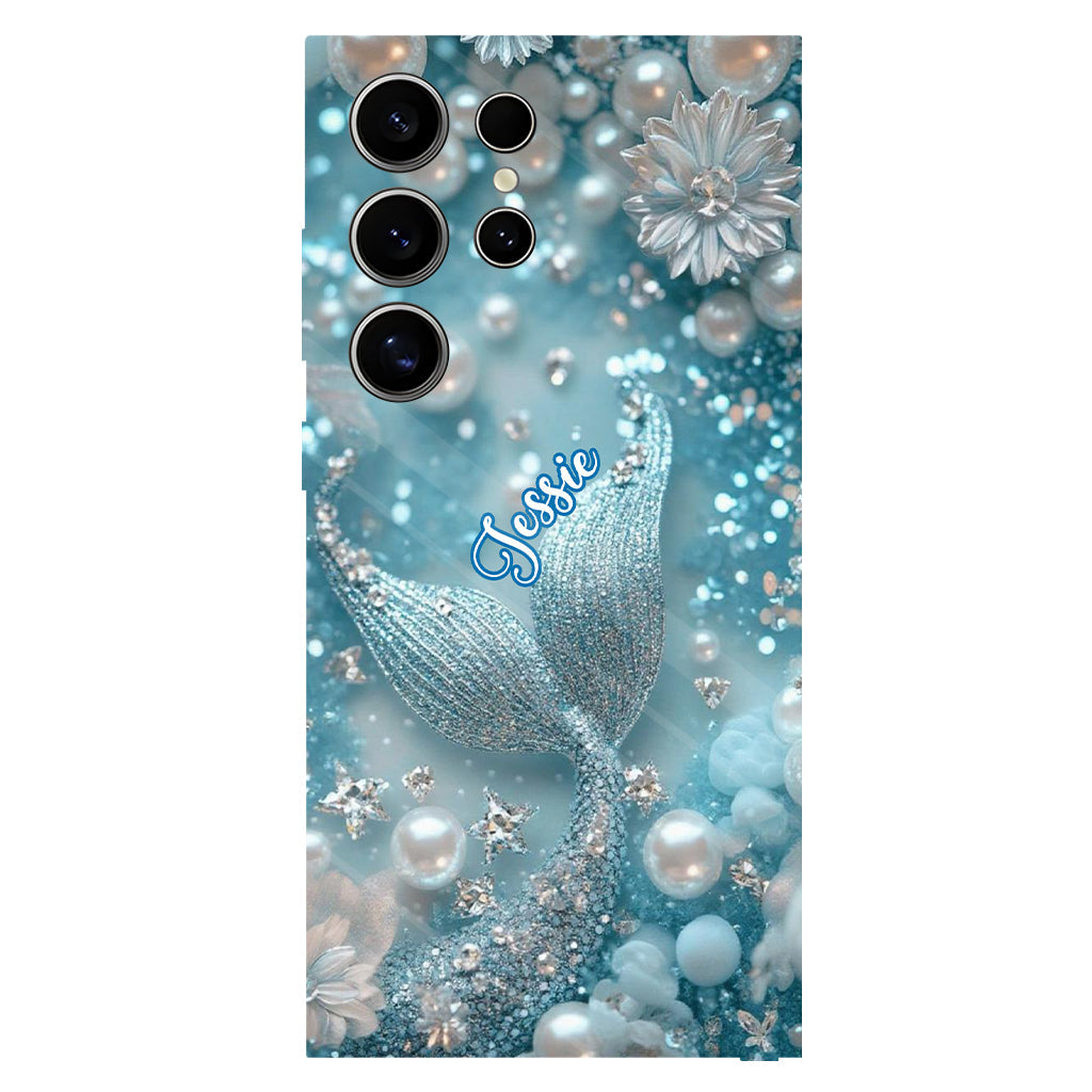 Petite plage salée - Coque de téléphone personnalisée pour amoureux de la mer avec impression intégrale