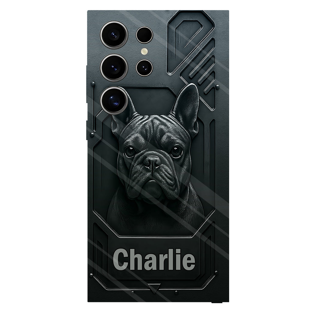 Beste Hundemama/Hundepapa – Personalisierte Handyhülle mit Hundemotiv