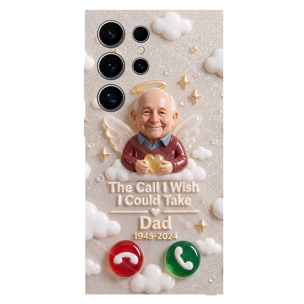 The Call I Wish I Could Take - Personalized Memorial Clear Phone Case