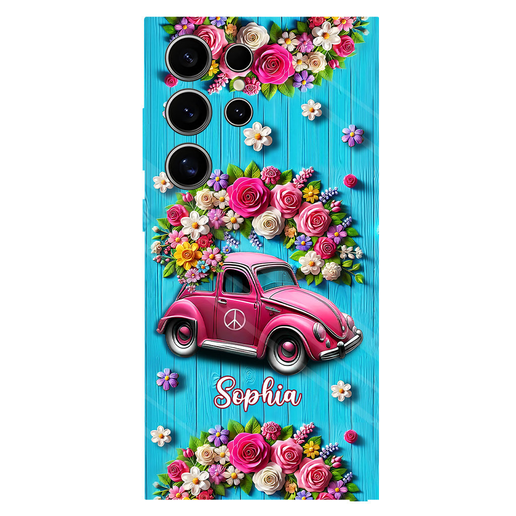 Hippie Soul – Personalisierte Handyhülle mit Hippie-Vollbilddruck